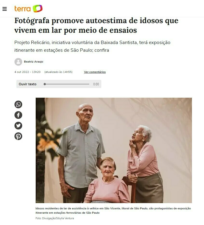 Terra - Projeto Relicário - Exposição Estações /SP