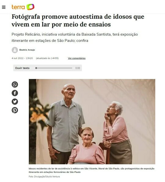 Terra - Projeto Relicário - Exposição Estações /SP